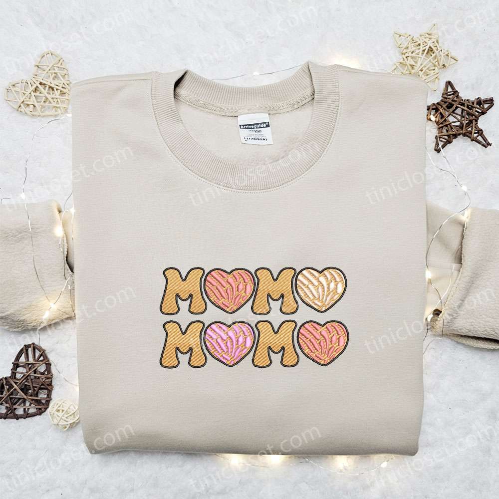 Mama Concha Embroidered Shirt, Mother’s Day Embroidered Hoodie, Best Gift For Mom