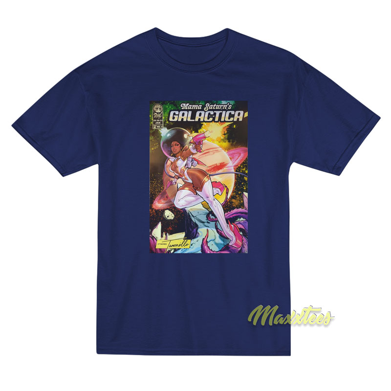 Mama Saturn's Galactica T-shirt