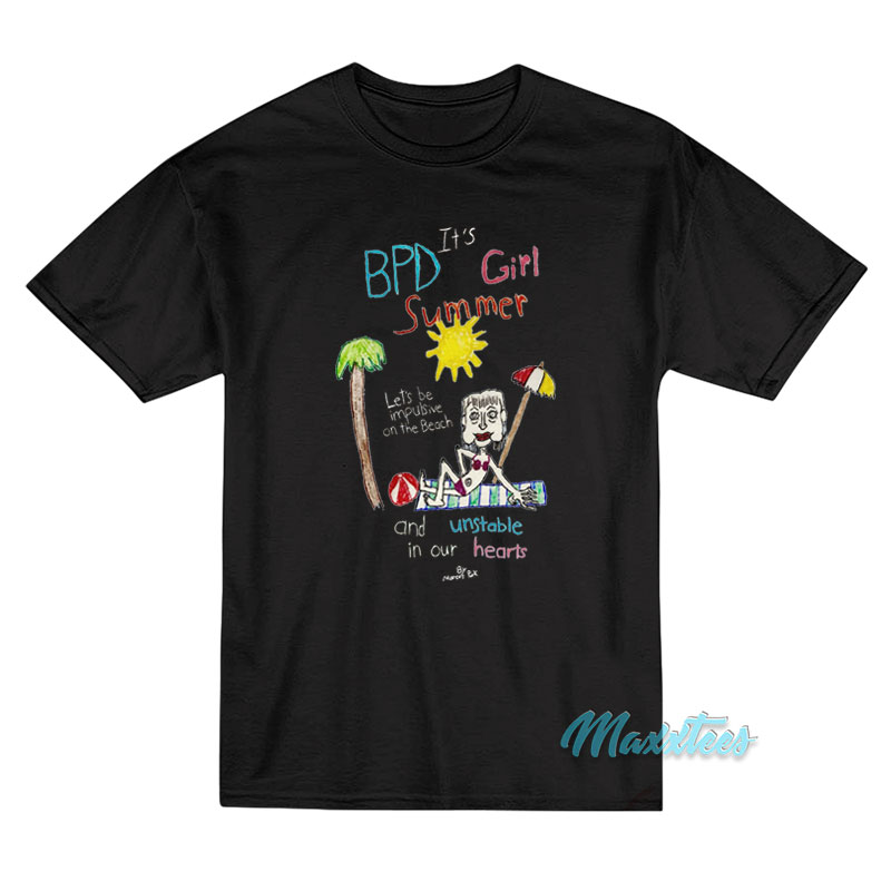Marcus Pork Bpd It's Girl Summer T-shirt