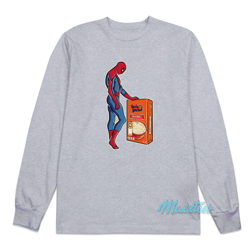 Marvel Spider-man Uncle Ben's Rip Long Sleeve Shirt