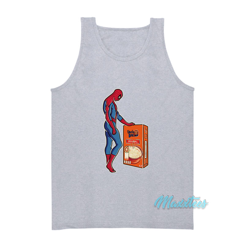 Marvel Spider-man Uncle Ben's Rip Tank Top