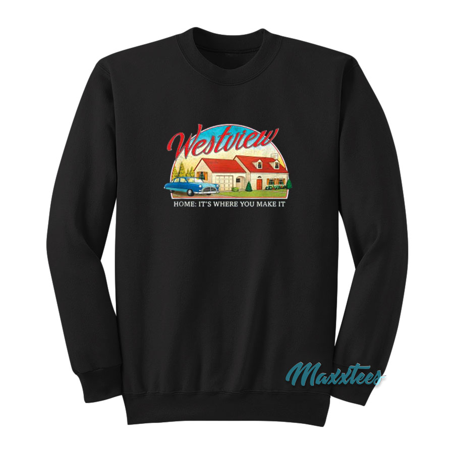 Marvel Wandavision Westview Home It's Where You Make It Sweatshirt
