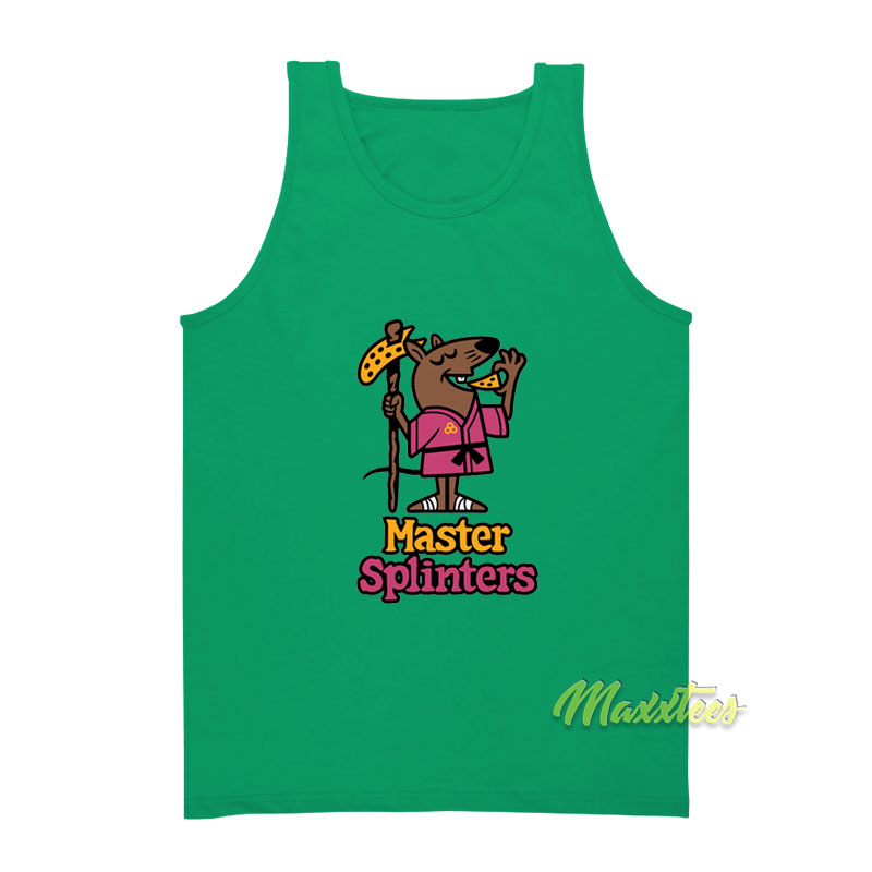 Master Splinter's Pizza Tank Top