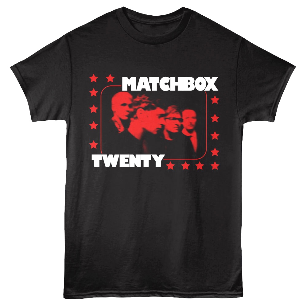 Matchbox Twenty Red Vinyl Men's T Shirt