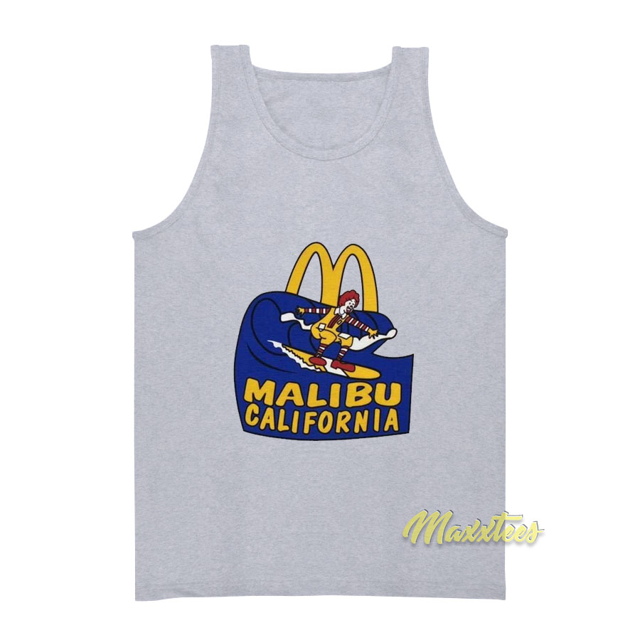 Mcdonald's Malibu California Tank Top