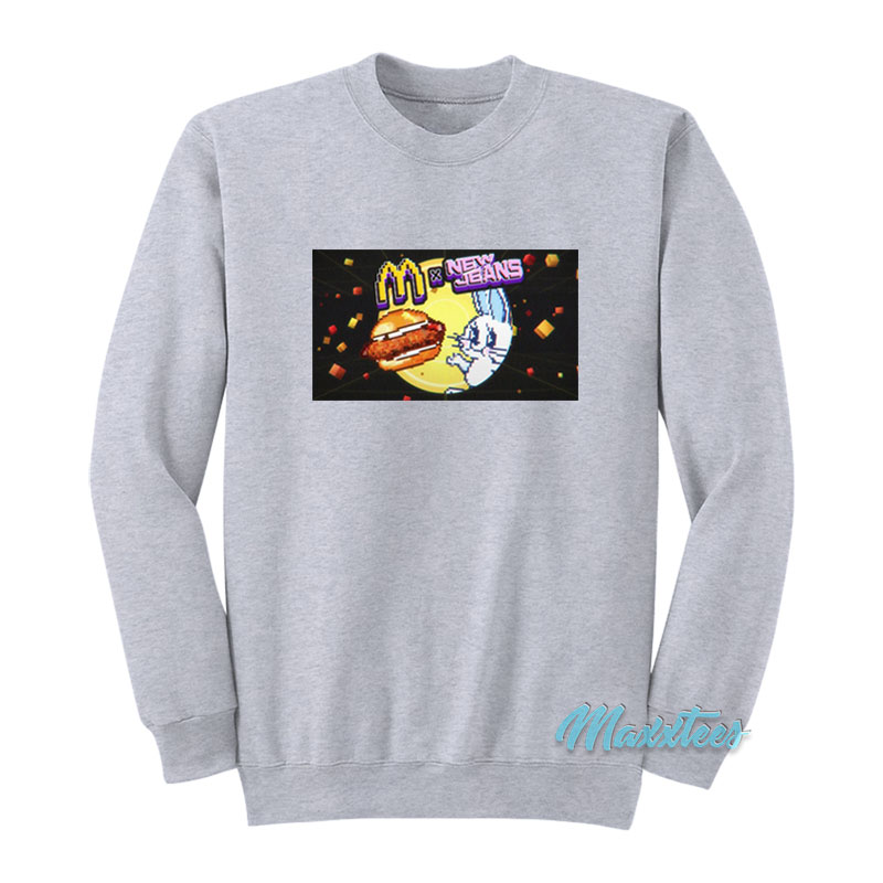 Mcdonald's X Newjeans Bunny Sweatshirt