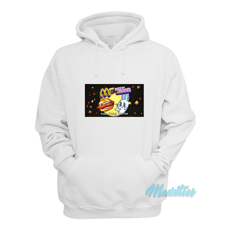 Mcdonald's X Newjeans Push Start Button Hoodie