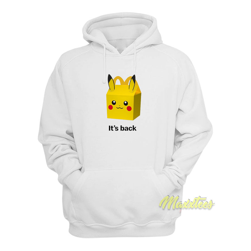 Mcdonalds X Pokemon It's Back Hoodie