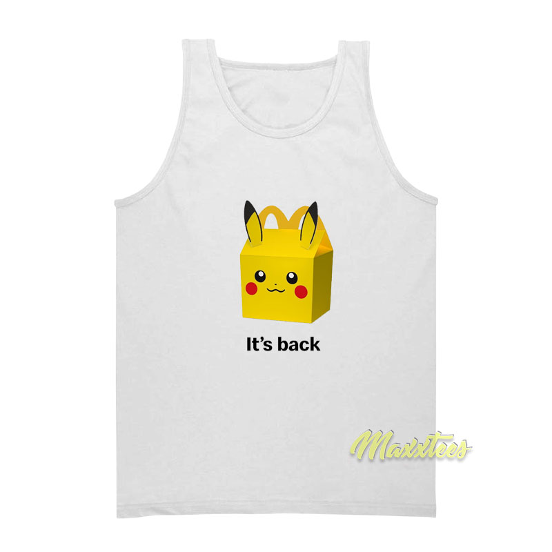 Mcdonalds X Pokemon It's Back Tank Top