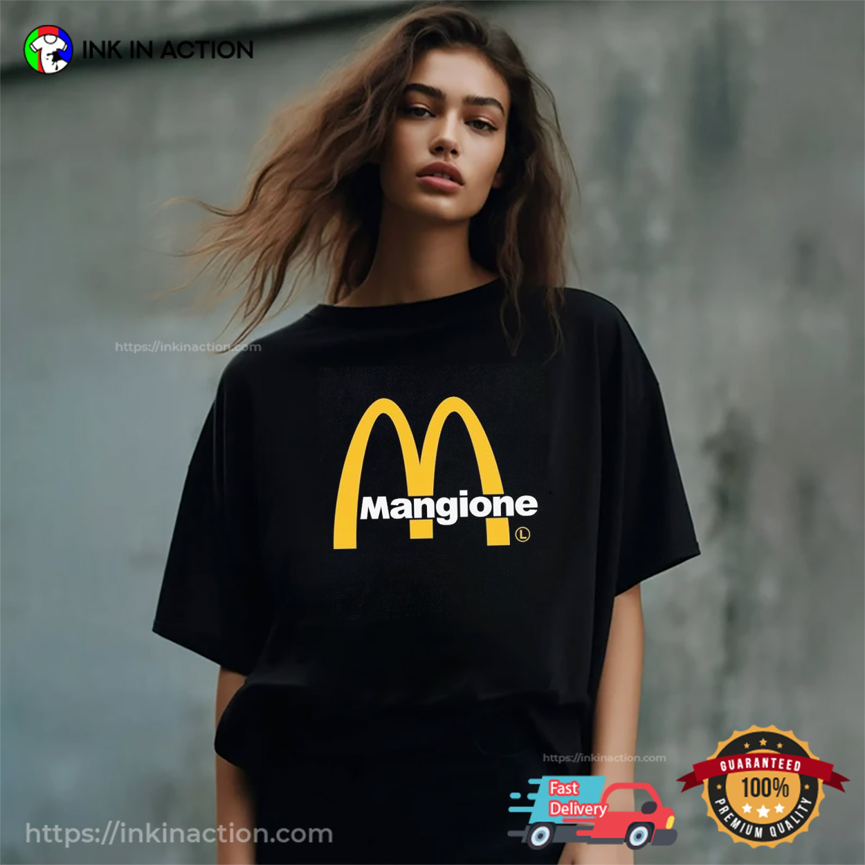 Mcmangione Luigi Mangione X Mcdonald’s Shirt