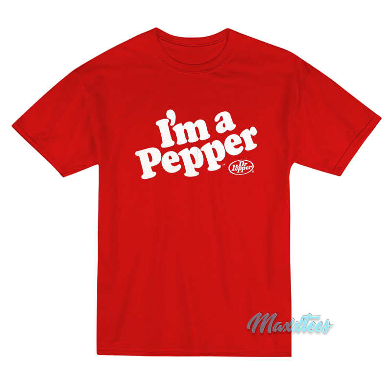 Mcr Gerard Way I'm A Pepper Dr Pepper T-shirt