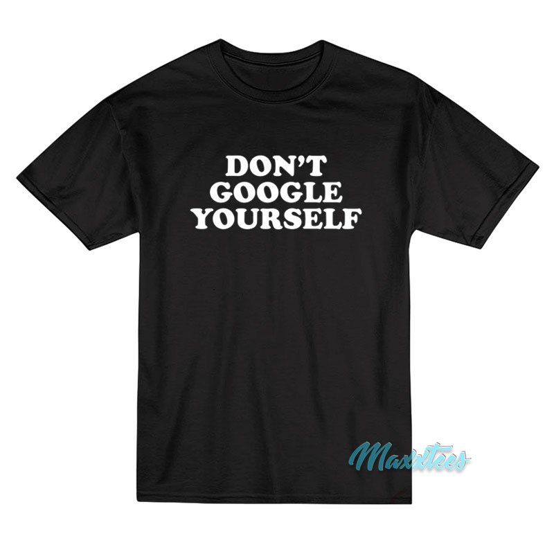 Mcr Mikey Way Don't Google Yourself T-shirt