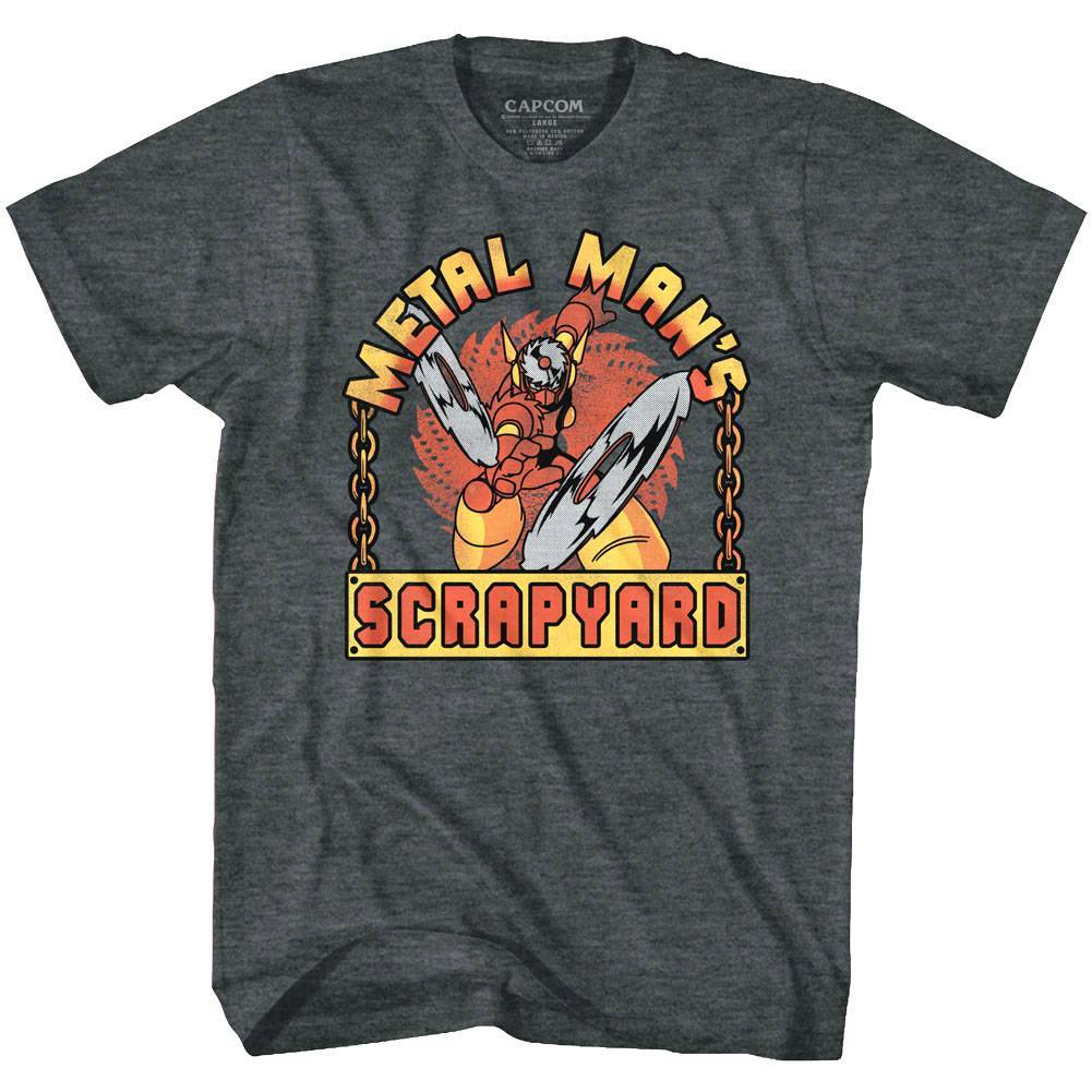 Megaman Metal Man's Scrapyard T-shirt
