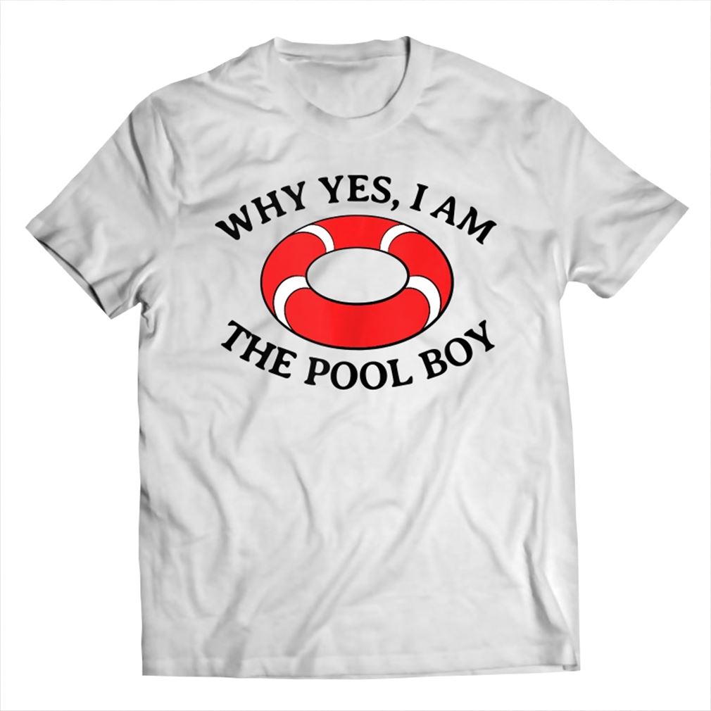 Mens Why Yes I Am The Pool Boy Funny Swimming Accessories