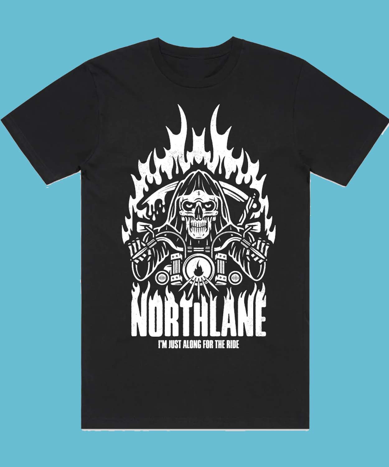 Merchfan Merch Northlane Along For The Ride T-shirt – Black