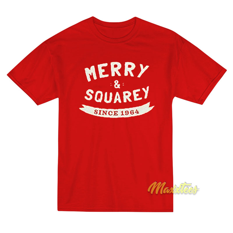 Merry And Squarey Since 1964 Imo's Pizza T-shirt
