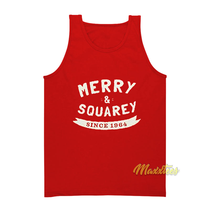 Merry And Squarey Since 1964 Imo's Pizza Tank Top