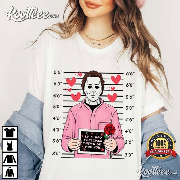 Michael Myers Horror Valentine’s Day Gifts T-shirt