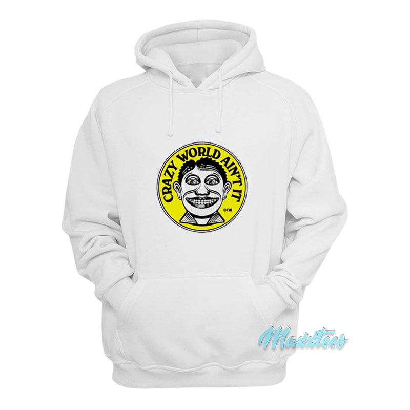 Mick Jagger Crazy World Ain't It Hoodie