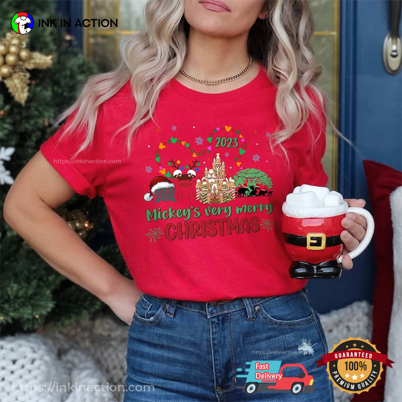 Mickey’s Disney Very Merry Christmas Party 2023 Comfort Colors Shirt