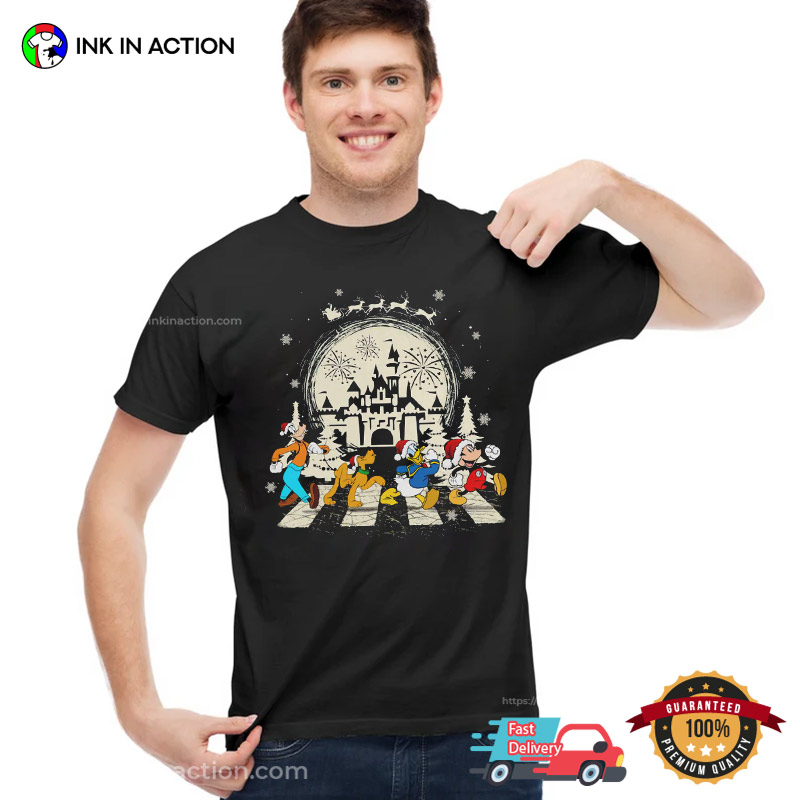 Mickey’s Very Merry Xmas Party Tee, Disneyland Abbey Road T-shirt