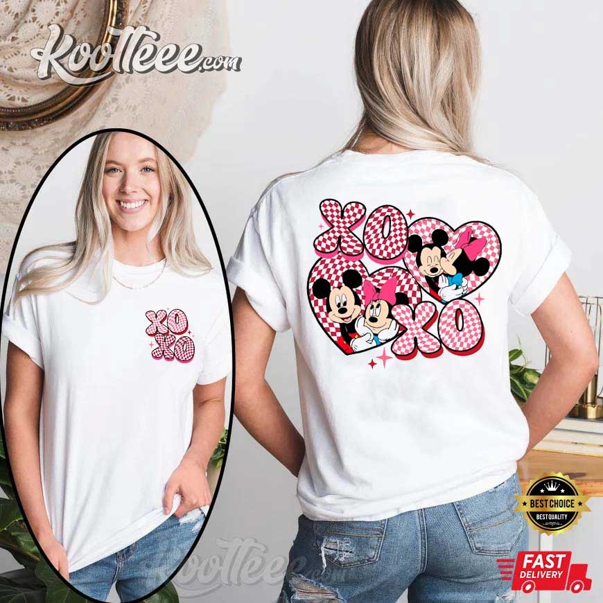 Mickey Minnie Happy Valentine’s Day T-shirt