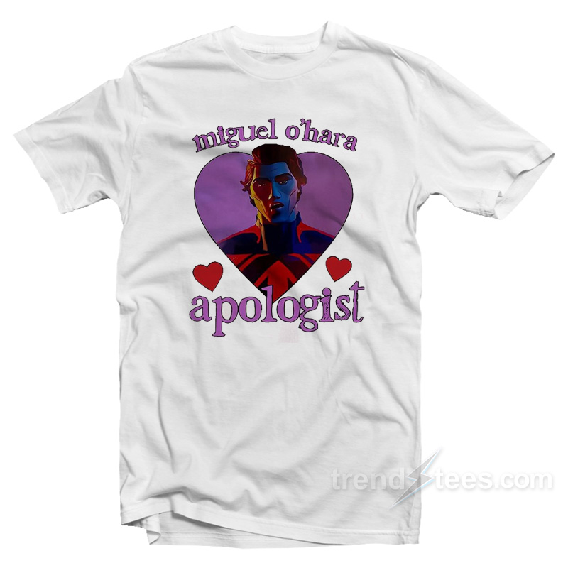 Miguel O'hara Apologist The Spider T-shirt