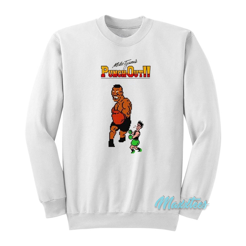 Mike Tyson's Punch Out Game Boxing Sweatshirt