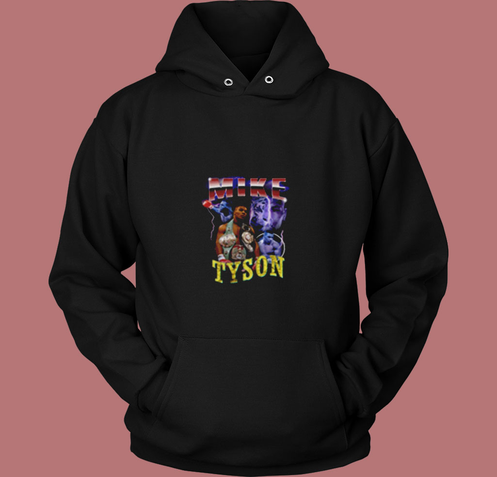 Mike Tyson Vintage 90's Inspired Rap Vintage Hoodie