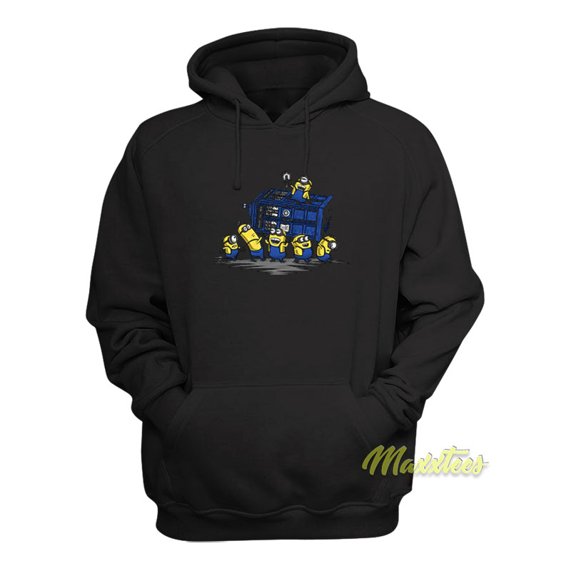 Minions Steal Doctor Who's Tardis Hoodie
