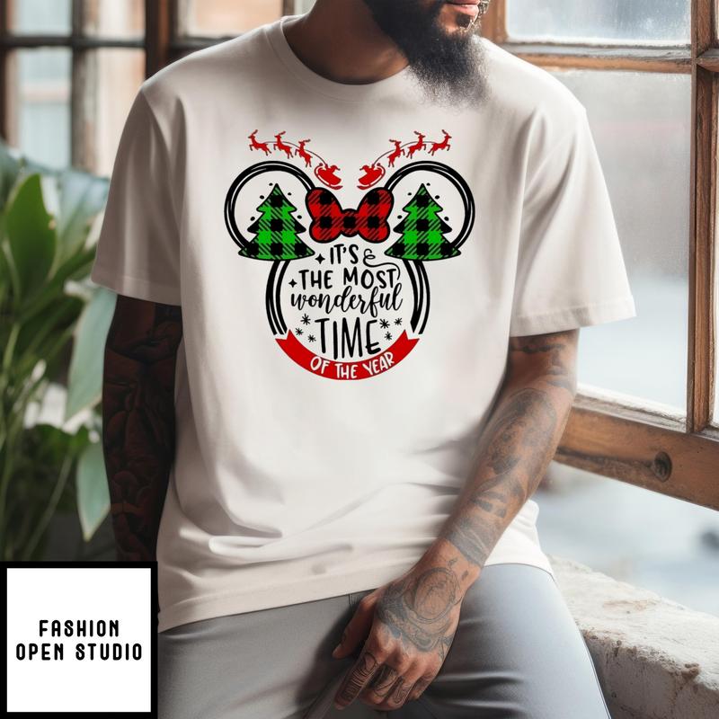 Minnie Mouse It’s The Most Wonderful Time Of The Year 2024 T-shirt
