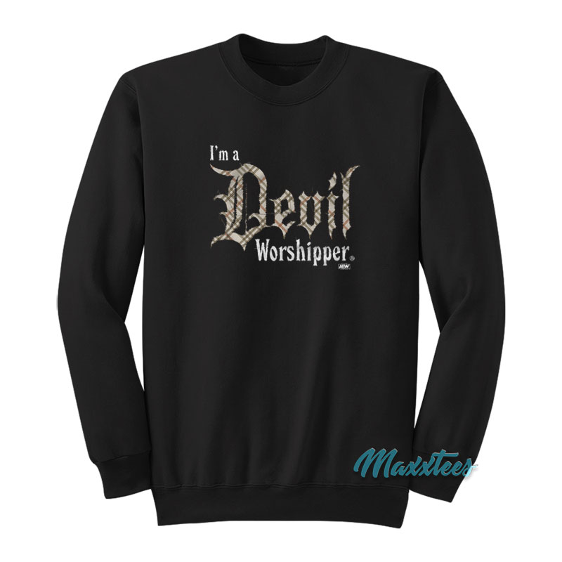 Mjf I'm A Devil Worshipper Sweatshirt