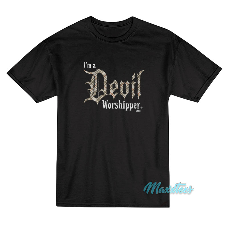 Mjf I'm A Devil Worshipper T-shirt