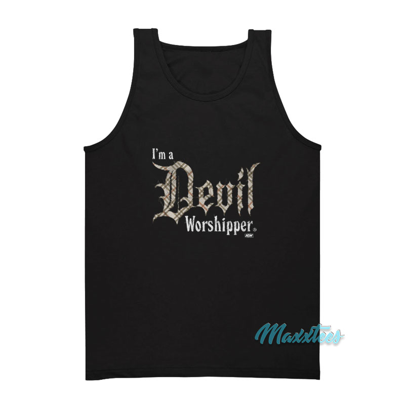 Mjf I'm A Devil Worshipper Tank Top