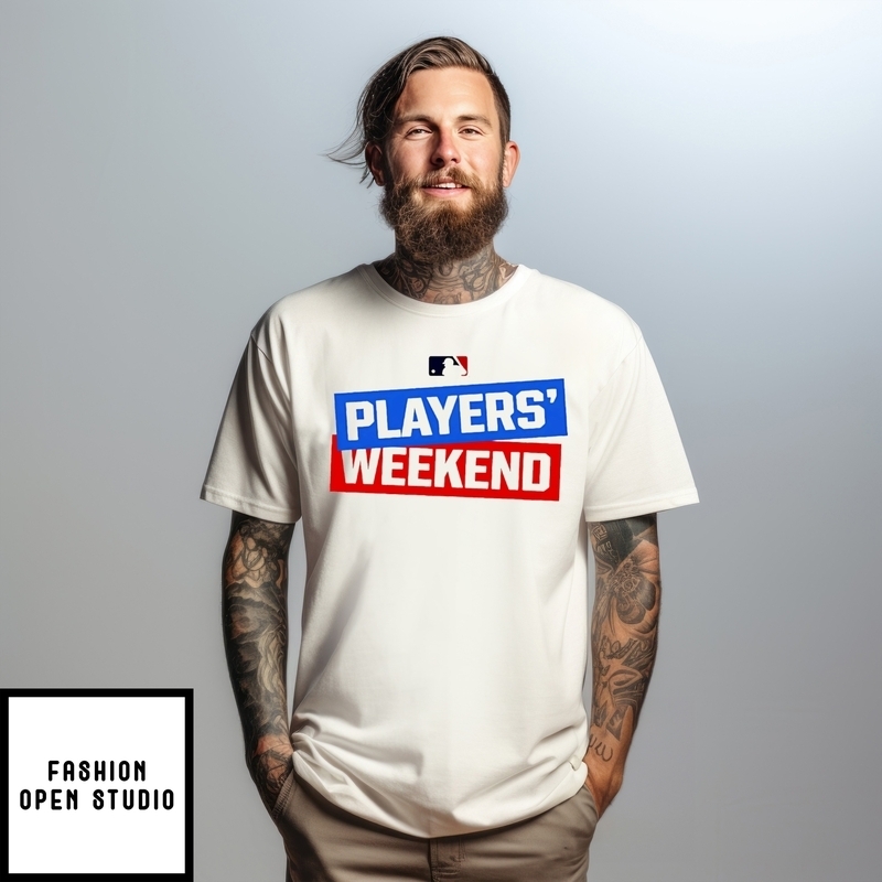 Mlb Players’ Weekend 2025 Logo T-shirt