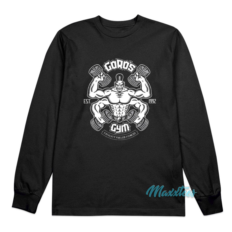 Mortal Kombat Goro's Gym Long Sleeve Shirt