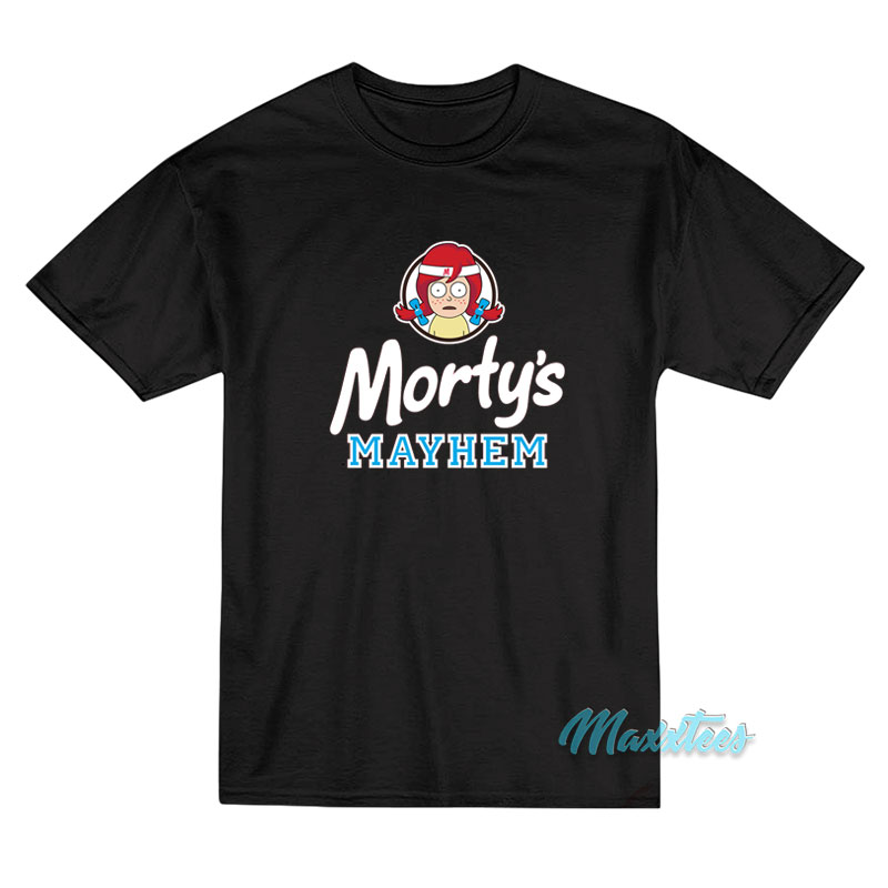 Mortys Mayhem Wendy's T-shirt