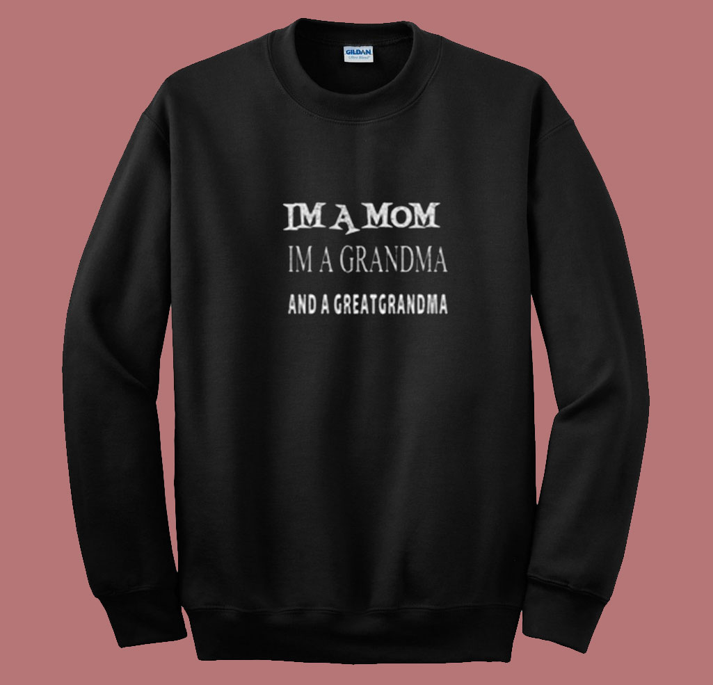 Mother's Day Im A Mom Summer Sweatshirt