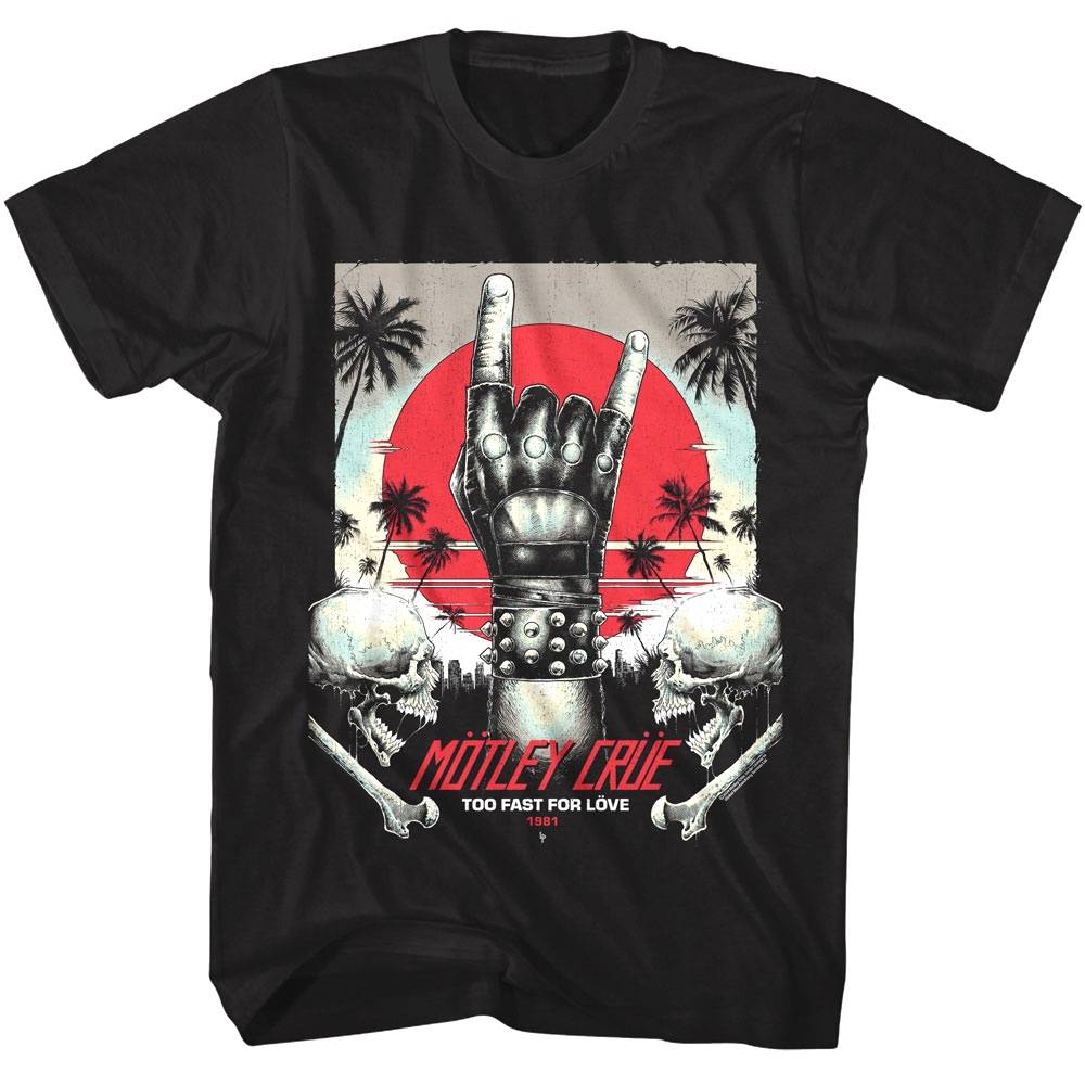 Motley Crue Too Fast For Love Men's T Shirt