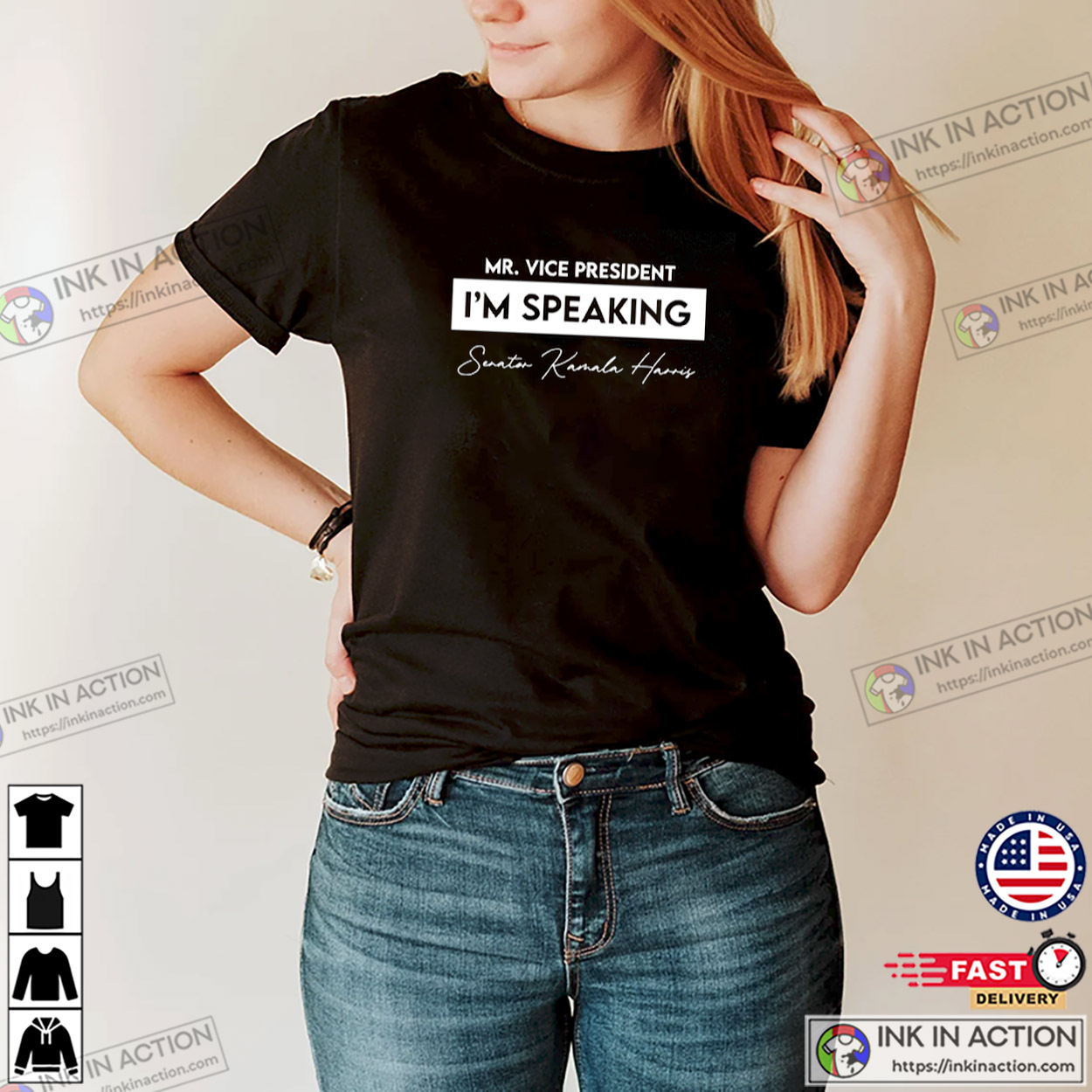 Mr. Vice President I’m Speaking Shirt