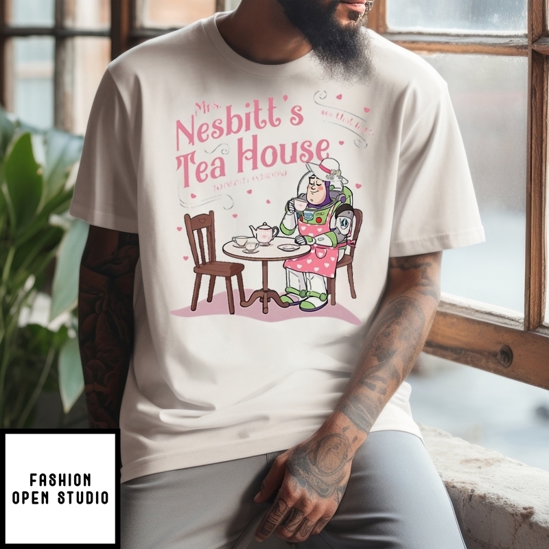 Mrs Nesbitt’s Tea House See That Hat To Infinity And Beyond T-shirt