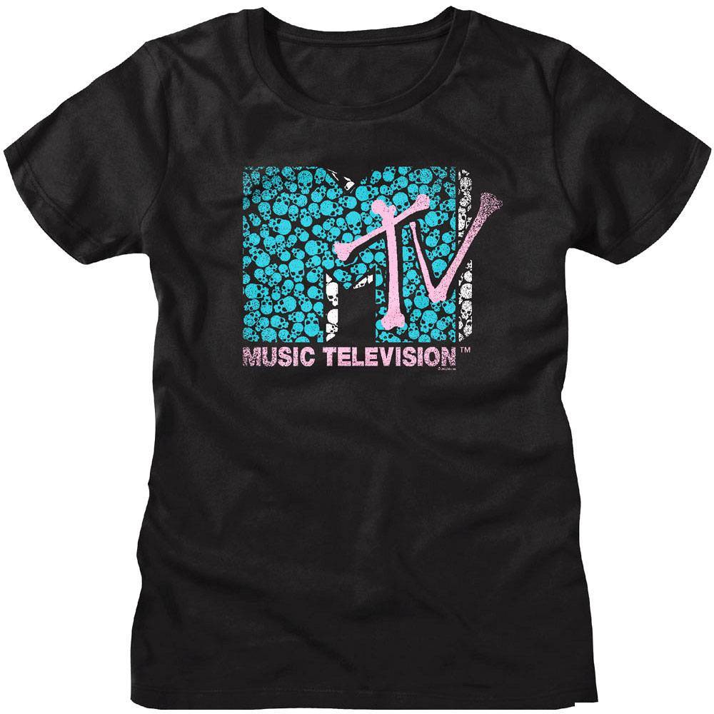 Mtv Skull & Bones Logo Women’s T Shirt