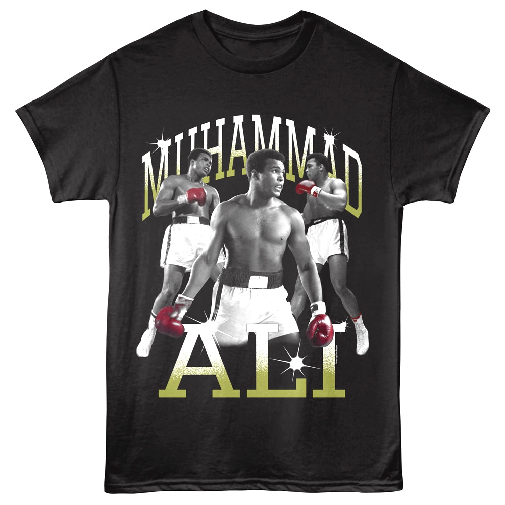 Muhammad Ali Boxing Triple Threat Men's T Shirt
