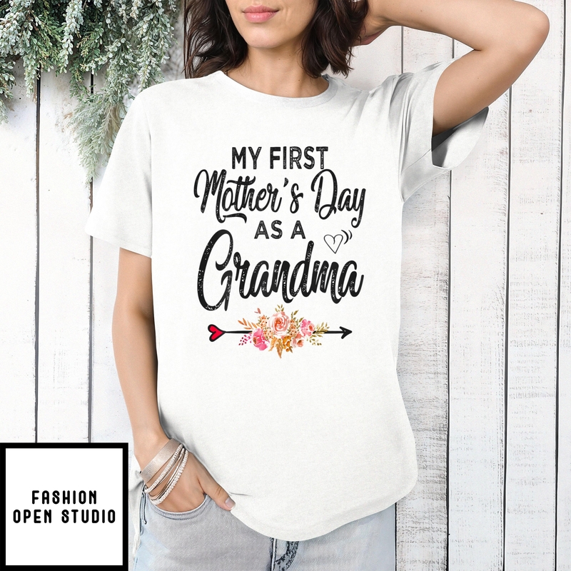 My First Mother’s Day As A Grandma Shirt