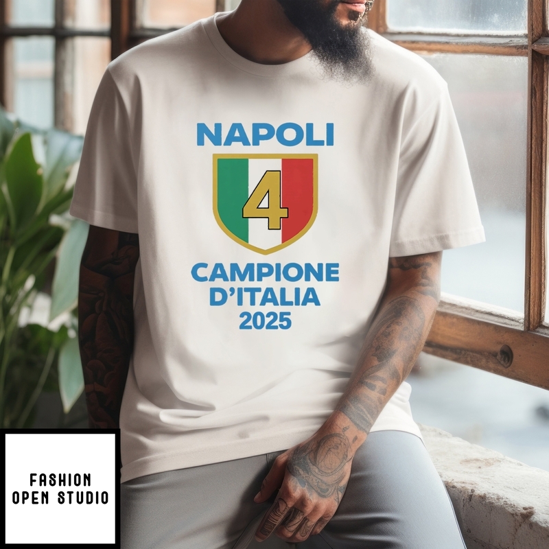 Napoli Campione D’italia 2025 T-shirt