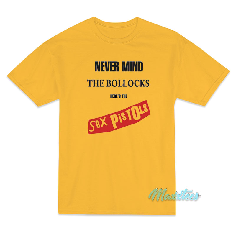 Never Mind The Blocks Here's The Sex Pistols T-shirt