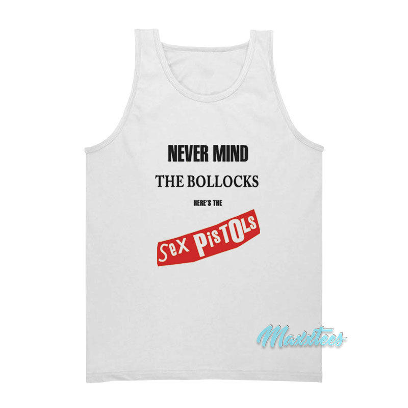Never Mind The Blocks Here's The Sex Pistols Tank Top