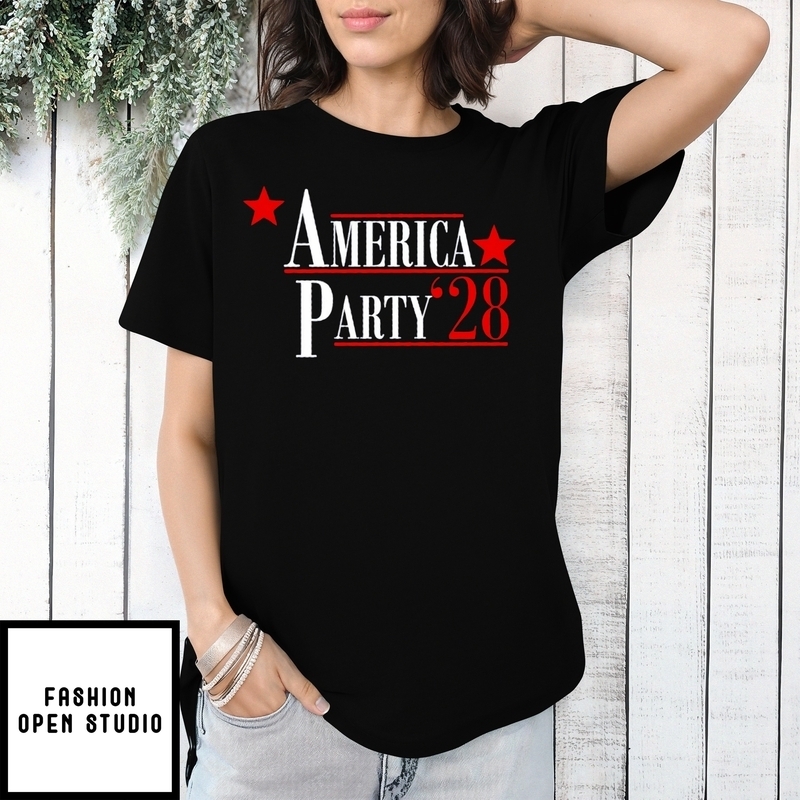 New America Party ’28 Elon Musk T-shirt