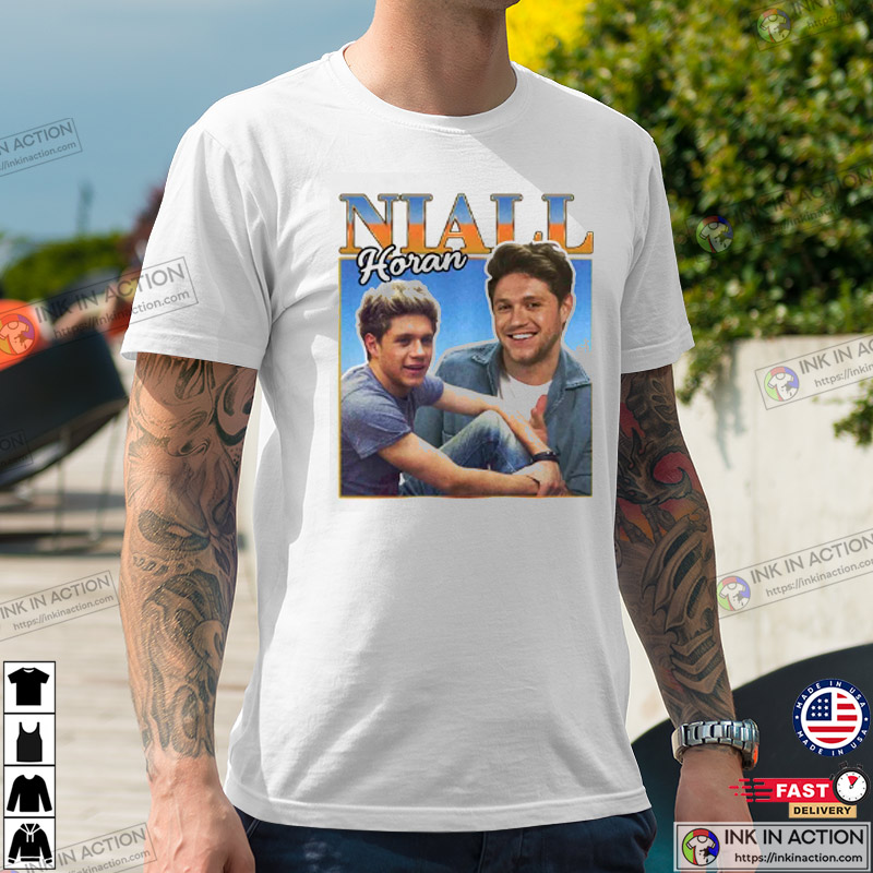 Niall Horan Vintage 90’s Hip Hop Rap Music T-shirt