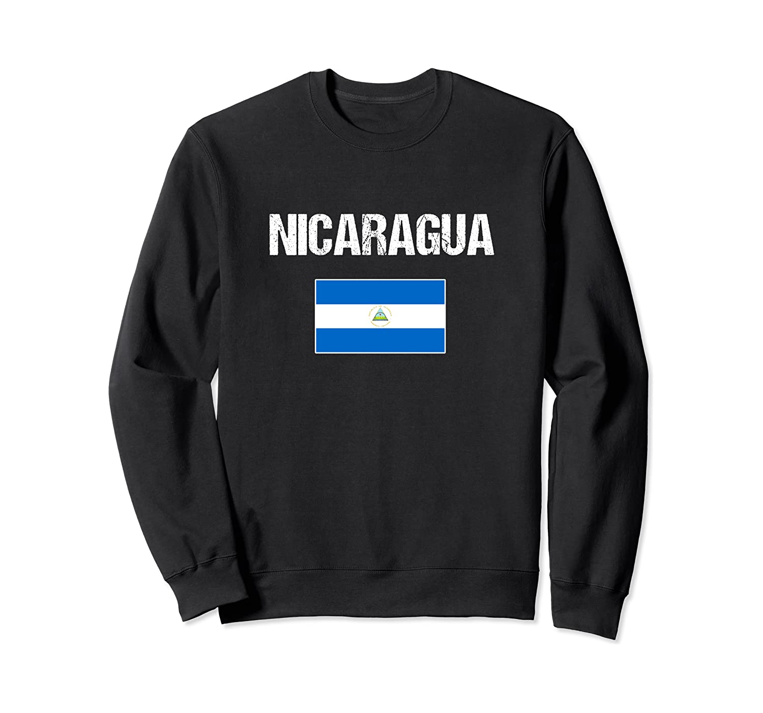 Nicaragua Sweatshirt Nicaraguan Flag Shirts - For Menwomen